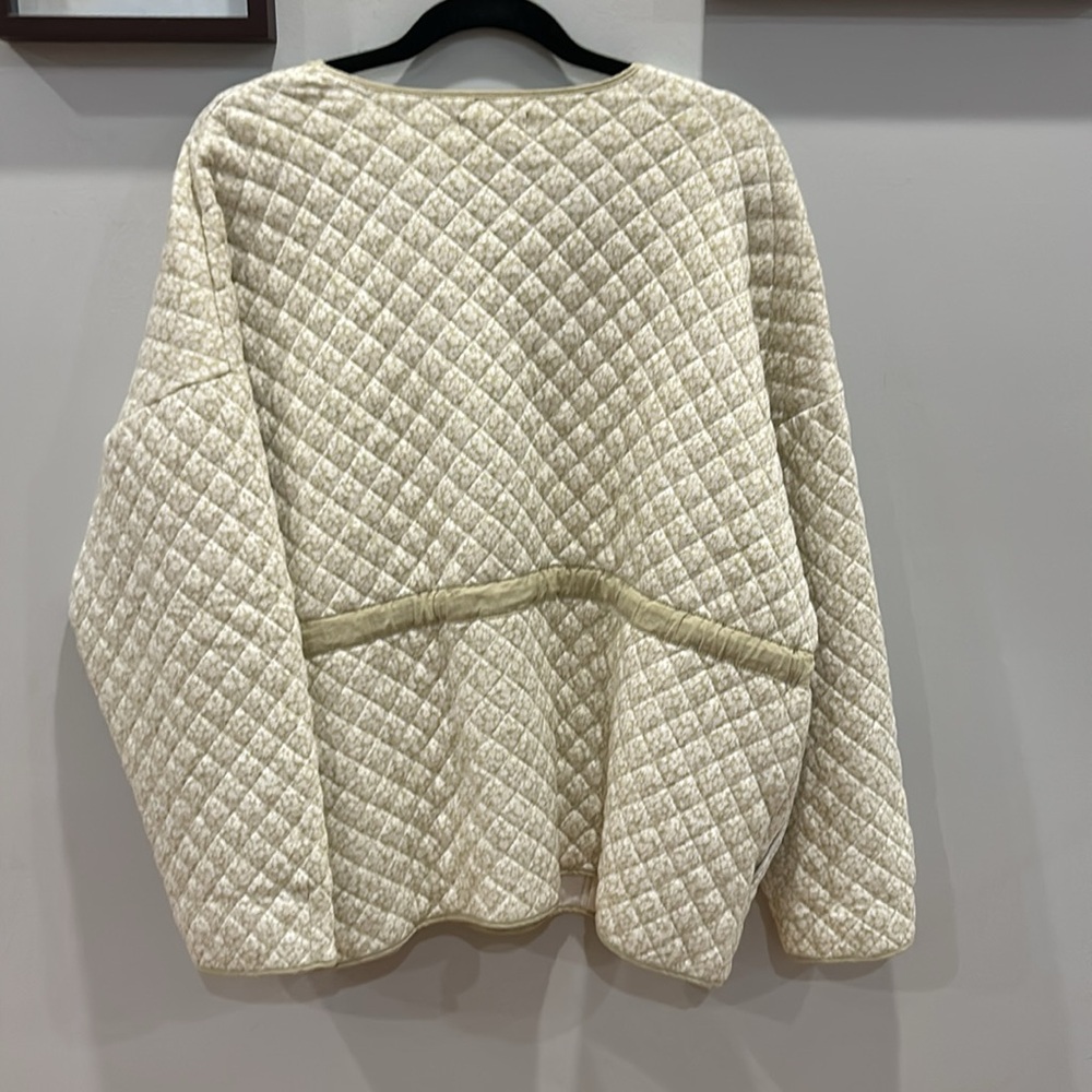 Madewell Quilted Jacquard Daisy Bloom Jacket - Picture 5 of 5